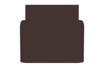 Mercedes S-сlass W221 2005-2013 гг. Резиновый коврик в багажник (Long, Коричневый) фото 1