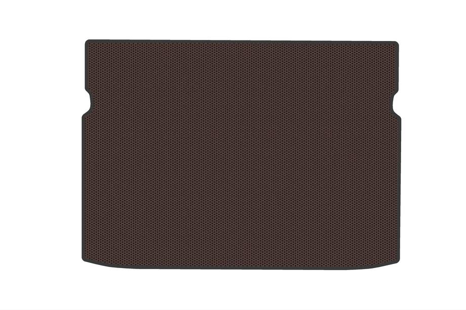 Opel Crossland X 2017-2024 гг. Резиновый коврик в багажник (2020-, коричневый) Image