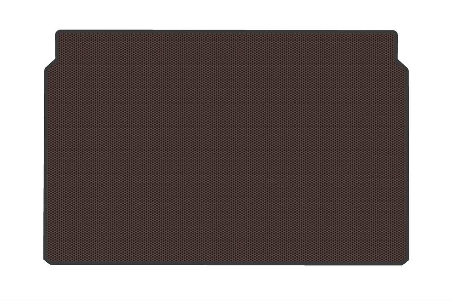 Peugeot 208 2019- гг. Резиновый коврик в багажник (Электро, Коричневый) Image
