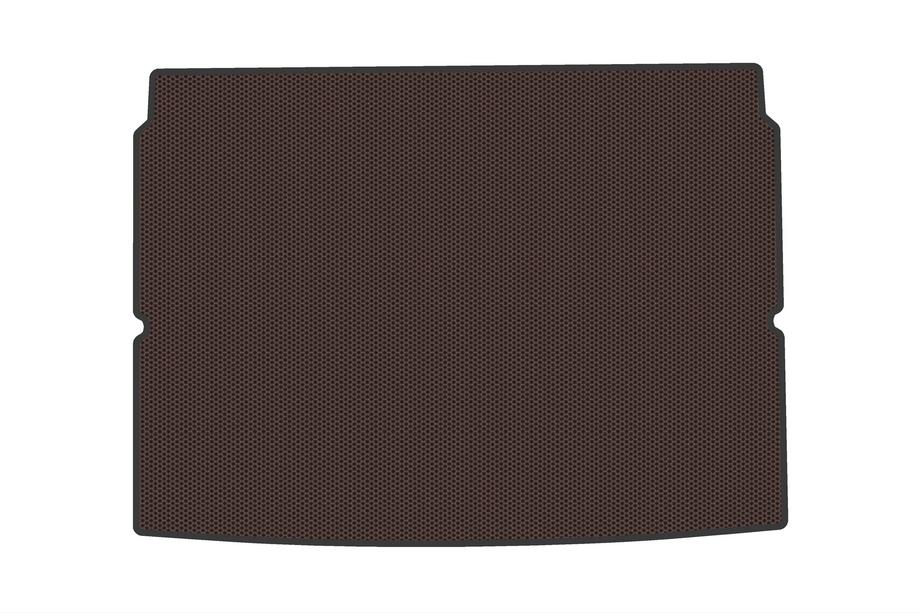 Peugeot 2008 2019- гг. Резиновый коврик в багажник V2 (2023-, Электро, Коричневый) Image