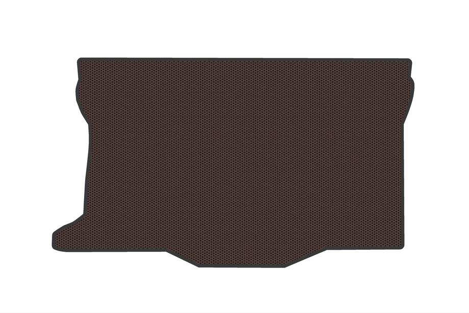 Suzuki Swift 2017-2024 гг. Резиновый Коврик в Багажник (Коричневый) Image
