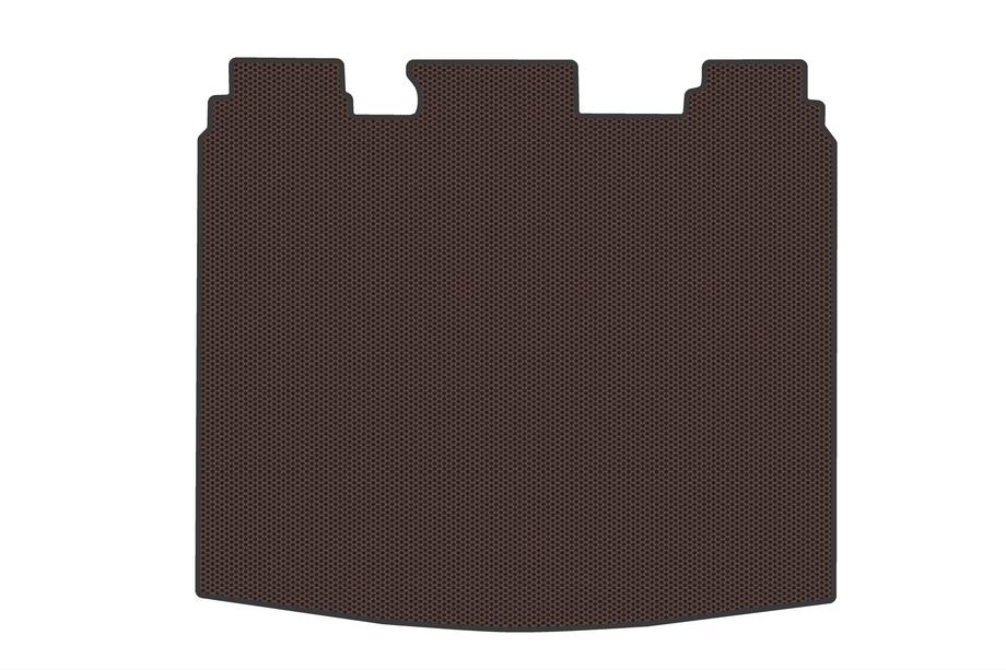 Volkswagen Caddy 2020- гг. Резиновый Коврик в Багажник (Коричневый) Image