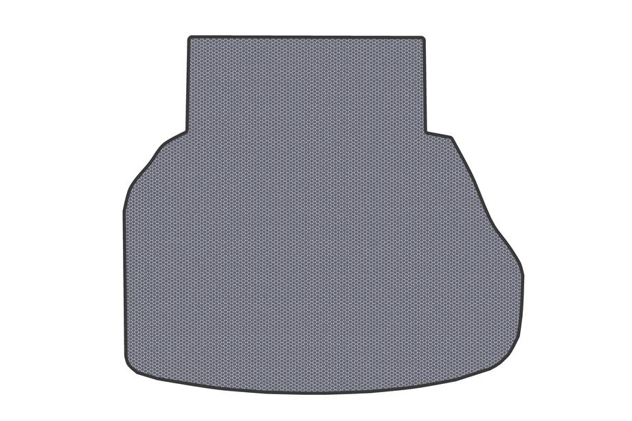 BMW 7 серия E65/66 2001-2008 гг. Резиновый коврик в багажник (для E66, серый) Image