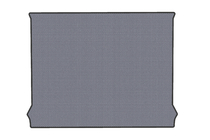 Fiat Doblo II 2010-2022 гг. Резиновый коврик в багажник V2 (2010-2015, серый) фото 1