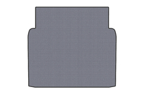 Mercedes S-сlass W221 2005-2013 гг. Резиновый коврик в багажник (Long, Серый) фото 1