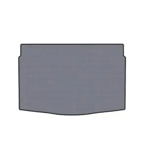 Резиновый коврик в багажник V1 (Серый)