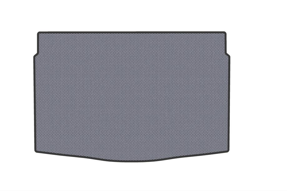 Seat Ibiza 2017- гг. Резиновый коврик в багажник V1 (Серый) Image