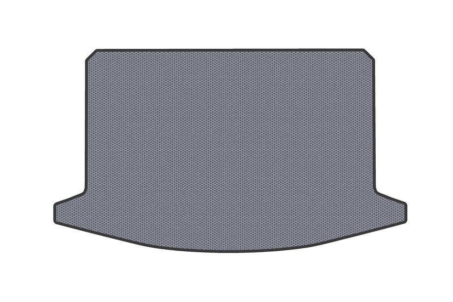 SsangYong Korando 2019- гг. Резиновый коврик в багажник (Серый) Image