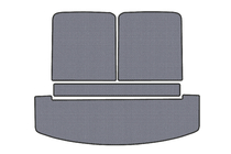 Hyundai Santa Fe 5 2023- гг. Резиновый Коврик в Багажник V2 (Серый) фото 1