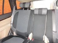 Hyundai Santa Fe 2 2006-2012 гг. Авточехлы (Эко-кожа↗Ткань, Premium) фото 10