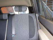 Hyundai Santa Fe 2 2006-2012 гг. Авточехлы (Эко-кожа↗Ткань, Premium) фото 12