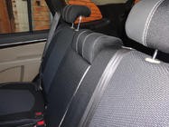 Hyundai Santa Fe 2 2006-2012 гг. Авточехлы (Эко-кожа↗Ткань, Premium) фото 18