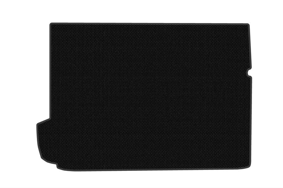 Citroen C-4 Picasso 2013-2022 гг. Резиновый коврик в багажник (для Grand, Черный) Image