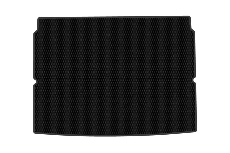 Peugeot 2008 2019- гг. Резиновый коврик в багажник V2 (2023-, Электро, Черный) Image