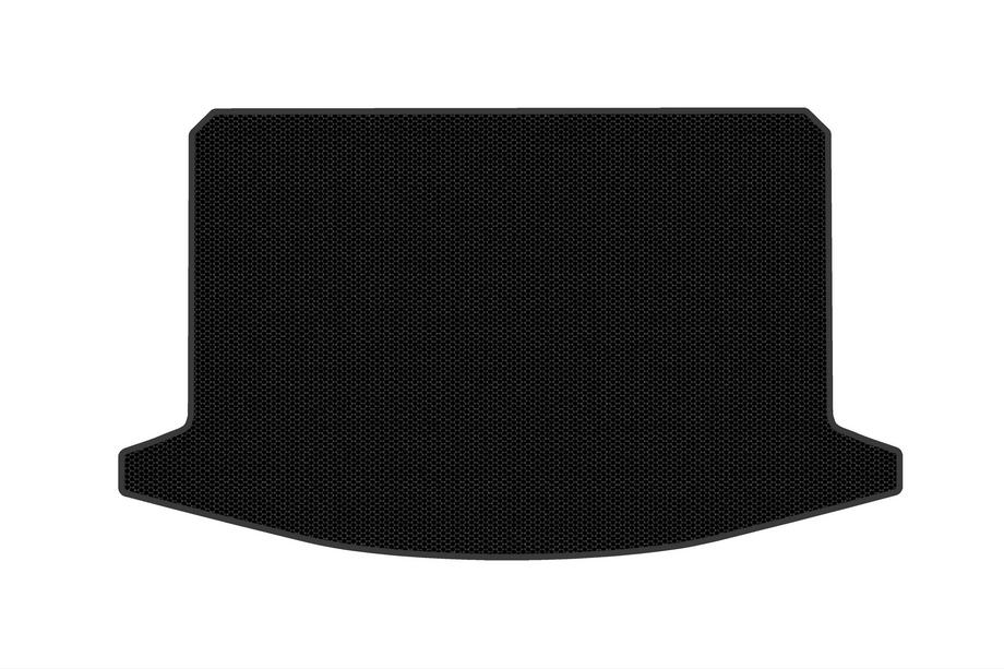 SsangYong Korando 2019- гг. Резиновый коврик в багажник (Черный) Image