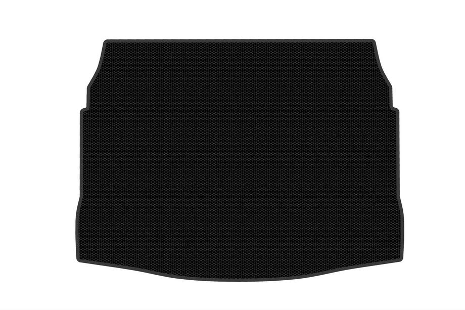 Volkswagen Golf 8 2019- гг. Резиновый коврик в багажник (нижний, черный) Image