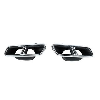 Насадки на выхлоп AMG S65 Mercedes S-сlass W222 2013-2022 гг. фото 1