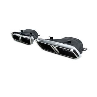 Насадки на выхлоп AMG S65 Mercedes S-сlass W222 2013-2022 гг. фото 4