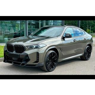 Накладка на передний бампер Lip LRT (для M-Sport 2023+, Карбон) фото 4