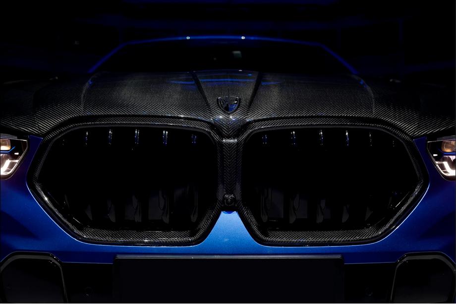 BMW X6 G06 2019–2027 гг. Окантовка решетки LRT (2023+, Карбон) Image