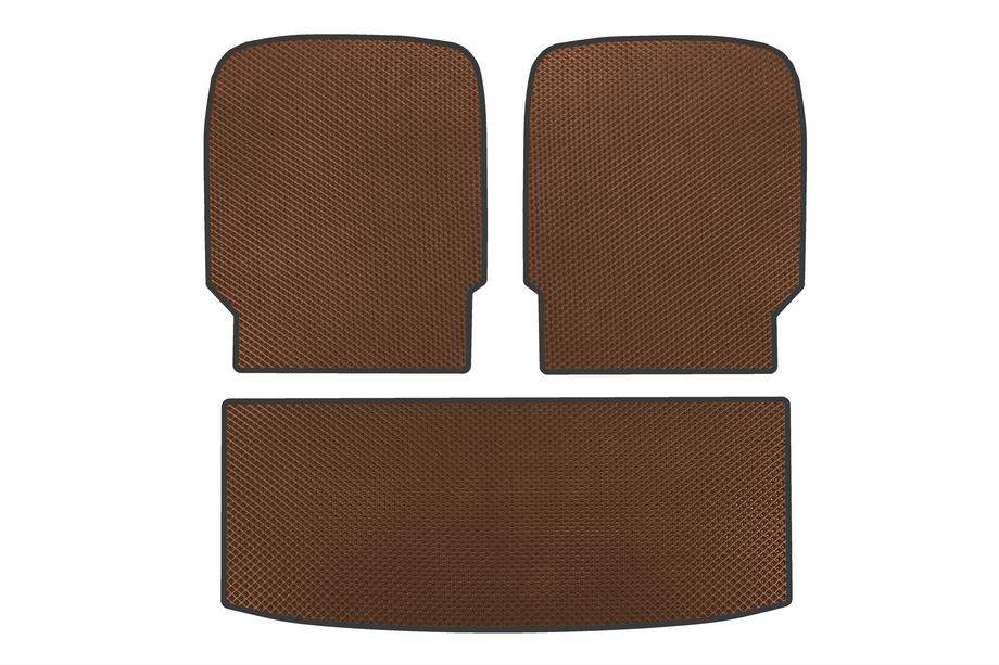 Peugeot 5008 2024- гг. Коврик в багажник EVA V2 (Коричневый) Image