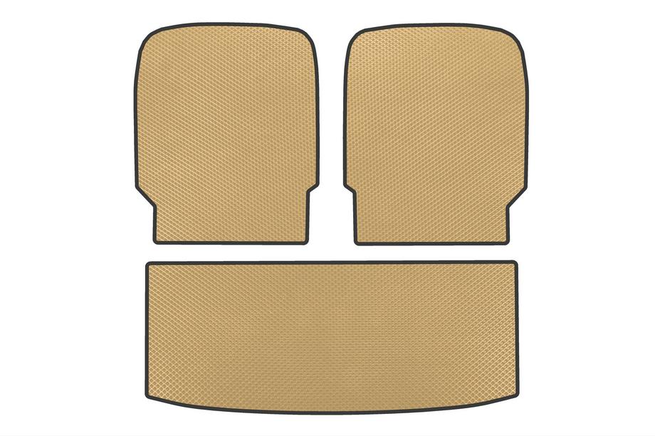 Peugeot 5008 2024- гг. Коврик в багажник EVA V2 (Бежевый) Image