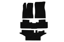 Peugeot 5008 2024- гг. Текстильные коврики Classic (3 ряда, Черный) фото 1