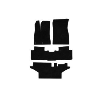 Текстильные коврики Premium (3 ряда, Черный) фото 2