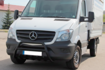 Mercedes Sprinter W906 2006–2018 гг. Передний силовой бампер WT003 (черный) фото 2