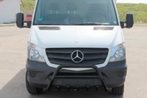 Mercedes Sprinter W906 2006–2018 гг. Передний силовой бампер WT003 (черный) фото 3