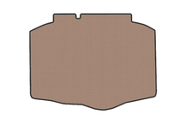 Seat Ibiza 2017- гг. Резиновый Коврик в Багажник V2 (Бежевый) фото 1