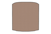 Skoda Superb 2024- гг. Резиновый коврик в багажник V2 (SD, бежевый) фото 1