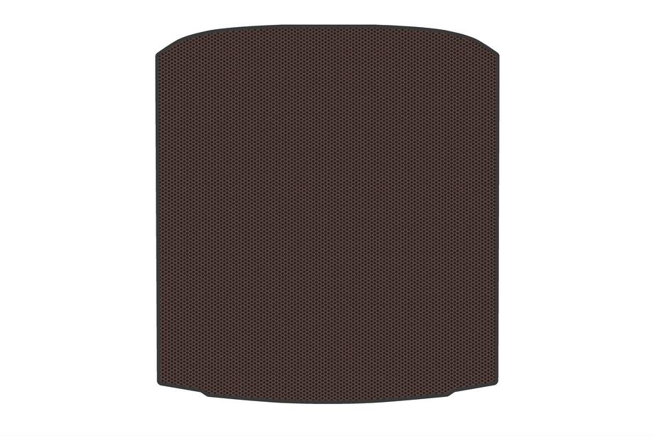 Skoda Superb 2024- гг. Резиновый коврик в багажник V2 (SD, коричневый) Image