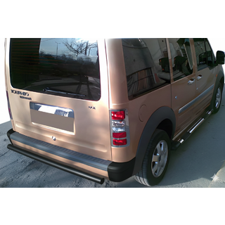 Задняя дуга AK002 Черная (нерж.) Ford Connect 2006-2009 гг.