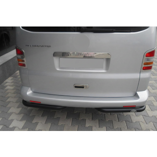 Задние уголки AK003 Черные (2 шт., нержавейка) фото 1