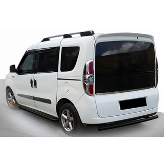 Задняя дуга Black (нерж. сталь) Opel Combo 2012-2018 гг. фото 1