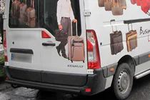 Renault Master 2011-2023 гг. Задняя дуга Black (нерж. сталь) фото 2