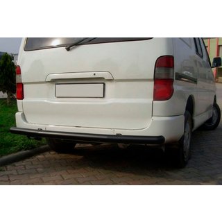 Задняя дуга Black (нержавейка) Toyota HiAce