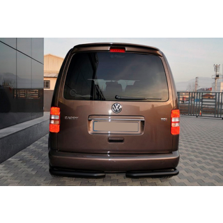 Задние уголки AK003 Черные (2 шт., нержавейка) фото 1