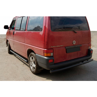 Задняя дуга AK002 Черная (нерж. сталь) фото 2