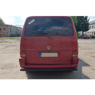 Задняя дуга AK002 Черная (нерж. сталь) фото 4