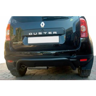 Задняя дуга Black (нерж.) Dacia Duster 2008-2018 гг. фото 4