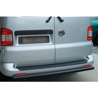 Задняя дуга Black (1 шт, нержавейка) Volkswagen Caddy 2004-2010 гг. фото 1