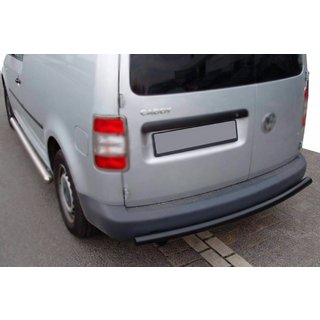 Задняя дуга Black (1 шт, нержавейка) Volkswagen Caddy 2004-2010 гг. фото 2