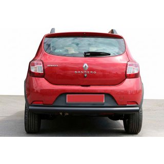 Задняя дуга AK002 Черная (нерж. сталь) Dacia Sandero 2013-2020 гг. фото 1