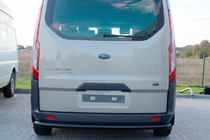 Ford Custom 2013-2022 гг. Задняя дуга AK002 Черная (нерж. сталь) фото 4
