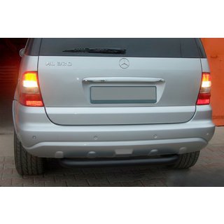 Задняя дуга AK006 Черная (Нержавеющая сталь) Mercedes ML W163 1997-2005 гг.