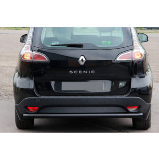 Задняя дуга AK002 Черная (нерж. сталь) фото 1