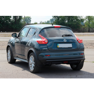 Задняя дуга AK002 Черная (нерж. сталь) Nissan Juke 2010-2019 гг. фото 4