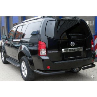 Задняя дуга AK003 Черная (нерж. сталь) Nissan Pathfinder R51 2005-2014 гг.